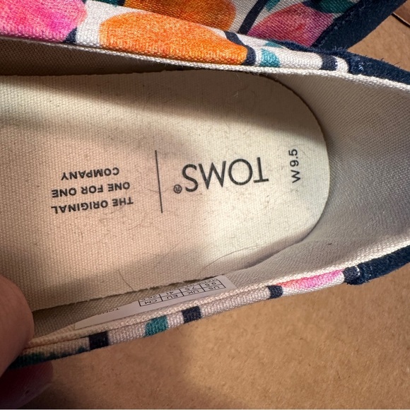 Toms Alpargatas in Natural Citrus, espadrille design, sz 9.5, summery - Picture 6 of 9